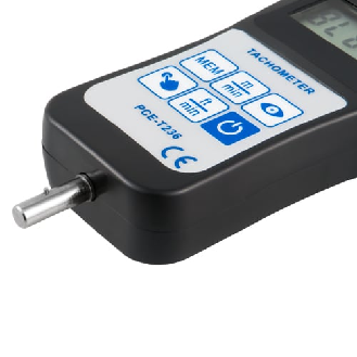 PCE Instruments Handtachometer PCE-T236 |Messbereiche opt.: 5  99999 U/min |robustes ABS-Kunststoffgehäuse-Beschreibung lesen