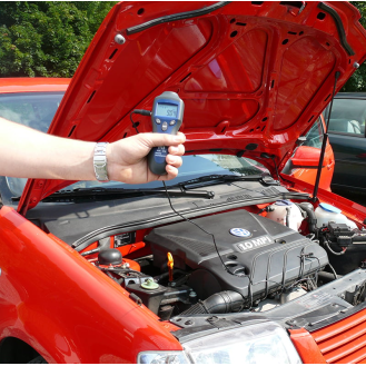 PCE Instruments KFZ-Drehzahltester  PCE-AT 5 |Drehzahlmessgerät für Zwei- und Viertaktmotoren-Beschreibung lesen