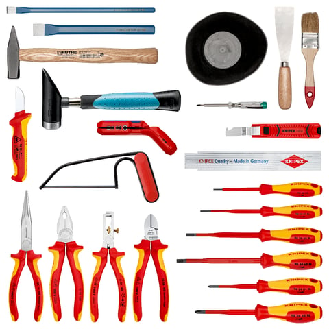 KNIPEX 00 21 02 EL Werkzeugtasche "Classic" Elektro-Beschreibung lesen