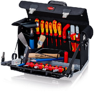 KNIPEX 00 21 02 EL Werkzeugtasche "Classic" Elektro-Beschreibung lesen
