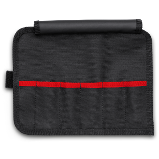 KNIPEX 00 19 92 V01 LE Werkzeug-Rolltasche für isolierte Pinzetten 5 Fächer-Beschreibung lesen