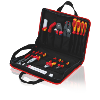 KNIPEX 00 21 11 Werkzeugtasche "Kompakt" Elektro 14-teilig-Beschreibung lesen