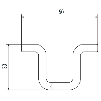 Hailo Steigschutz-Schienen Typ H50 1400mm lang Edelstahl 1.4571 / ASTM 316ti-Beschreibung lesen