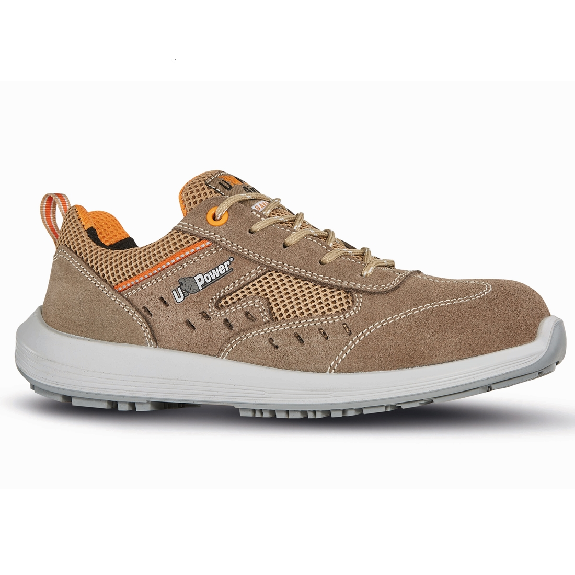 U-Power - Chaussure de sécurité basse sans métal VENTO - Environnements secs et chauds - S1P SRC U-Power - Chaussure de sécurité basse sans métal VENTO - Environnements secs et chauds - S1P SRC-Lire la description