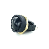 SOMV16SPSK1J<BR>Bouton Poussoir Interface dia.16 NONC, MOM, tche bombée noire, cosses à souder