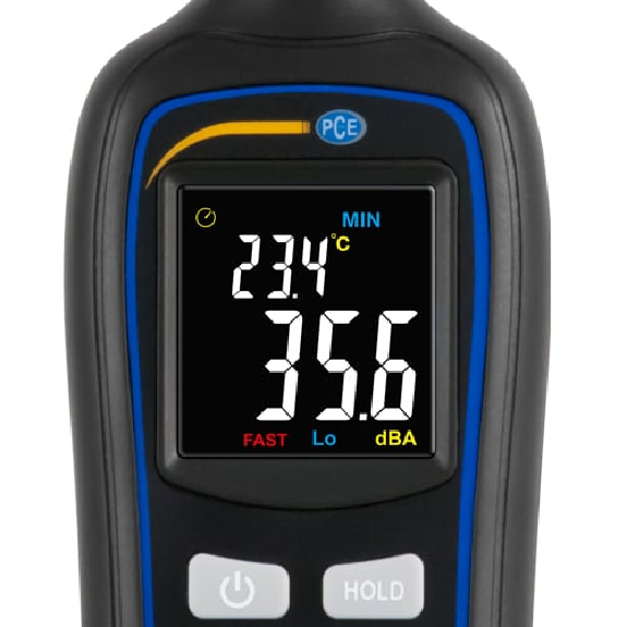 PCE Instruments Sonomètre PCE-MSL 1 Intervalle de mesure 35 ... 135 dB |Précision ±2 dB |Classe II-Lire la description