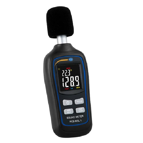 PCE Instruments Sonomètre PCE-MSL 1 Intervalle de mesure 35 ... 135 dB |Précision ±2 dB |Classe II-Lire la description