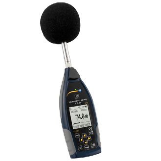 PCE Instruments Analyseur de bruit PCE-432 Analyseur de bruit classe 1 avec GPS-Lire la description