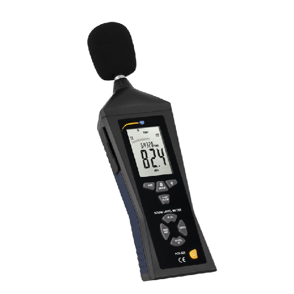 PCE Instruments Sonomètre PCE-323 Plage 30 ... 130 dB |Classe 2 |IEC61672-1-Lire la description