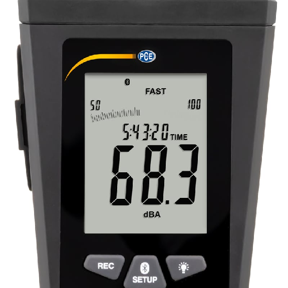 PCE Instruments Sonomètre PCE-323 Plage 30 ... 130 dB |Classe 2 |IEC61672-1-Lire la description