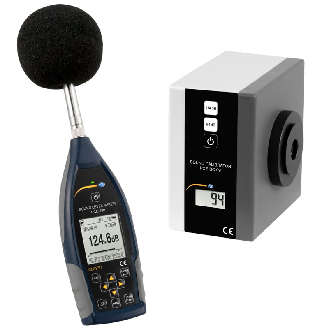 Profi Schallpegelmesser Klasse 1 inkl. Kalibrator 22 - 136 db(A) 3 Hz - 20 kHz-Beschreibung lesen