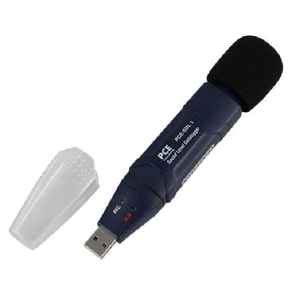 PCE Instruments Mini-Schallpegeldatenlogger PCE-SDL 1 Messbereich 30 ... 130 dB |Genauigkeit ±1,4 dB-Beschreibung lesen