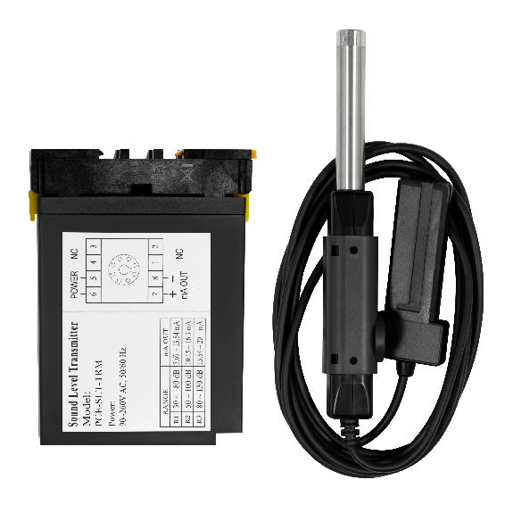PCE Instruments Schalltransmitter PCE-SLT-TRM inkl. Mikrofon |Messbereich 30  130 dB in drei Bereichen-Beschreibung lesen
