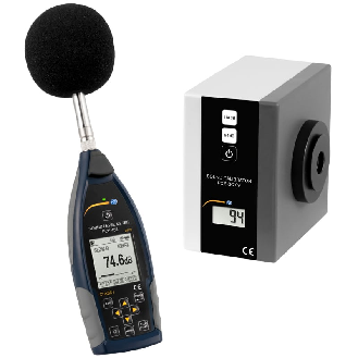 PCE Instruments Sonomètre PCE-432-SC 09 Précision Classe 1 |Fonction GPS-Lire la description