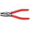 KNIPEX 03 01 180 EAN Kombizange mit Kunststoff überzogen schwarz atramentiert 180 mm