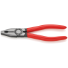 KNIPEX 03 01 180 EAN Kombizange mit Kunststoff überzogen schwarz atramentiert 180 mm