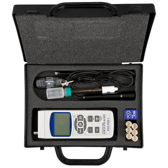 PCE Instruments Leitfähigkeitsmessgerät PCE-PHD 1 Messbereich 0,00 14,00 ph |Leitfähigkeit |TDS |Sauerstoff PCE Instruments Leitfähigkeitsmessgerät PCE-PHD 1 Messbereich 0,00 14,00 ph |Leitfähigkeit |TDS |Sauerstoff-Beschreibung lesen
