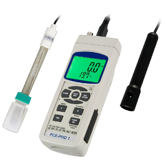 PCE Instruments Leitfähigkeitsmessgerät PCE-PHD 1 Messbereich 0,00 14,00 ph |Leitfähigkeit |TDS |Sauerstoff PCE Instruments Leitfähigkeitsmessgerät PCE-PHD 1 Messbereich 0,00 14,00 ph |Leitfähigkeit |TDS |Sauerstoff-Beschreibung lesen