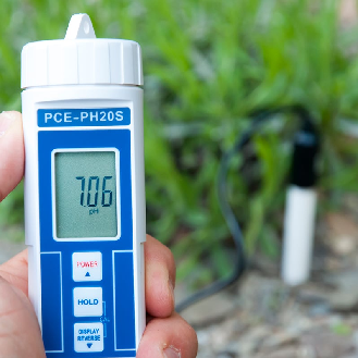 PCE Instruments Erdreich pH-Meter PCE-PH20S inkl. ph-Bodenelektrode |Messbereich 0,00  14,00 pH-Beschreibung lesen
