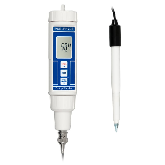 PCE Instruments Erdreich pH-Meter PCE-PH20S inkl. ph-Bodenelektrode |Messbereich 0,00  14,00 pH-Beschreibung lesen