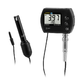 PCE Instruments pH-Meter PCE-PHM 12 mit Temperaturanzeige |speziell für Aquarien |Messbereich 0,00  14,00 pH-Beschreibung lesen