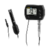 PCE Instruments pH-Meter PCE-PHM 12 mit Temperaturanzeige |speziell für Aquarien |Messbereich 0,00  14,00 pH