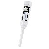 PCE Instruments pH-Meter PCE-PH 28L für kleine Messmengen |Messbereich -1  15 pH |flache pH Elektrode mit langem Schaft