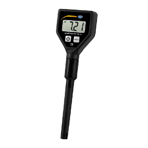 PCE Instruments pH-Tester PCE-PH 15 ideal für schuliche Einrichtugngen zur Bestimmung des pH Wertes in Flüssigkeiten-Beschreibung lesen