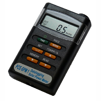 PCE Instruments Solarmessgerät  PCE-SPM 1 Messbereich 0 ... 2000 W/m² |Auflösung 1 W/m² |inkl. Software-Beschreibung lesen