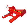 Schaufel BSE 50, lackiert, Feuerrot Schaufel BSE 50, lackiert, Feuerrot