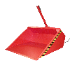 Schaufel DGS 950 lackiert Feuerrot