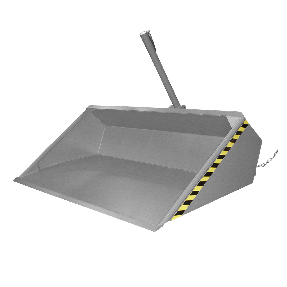 Pala hidráulica DGS 1200 pintada gris ratón-Leer más