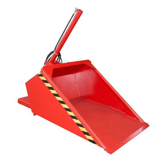 Hydraulische Schaufel lackiert Feuerrot-Beschreibung lesen