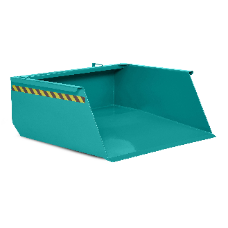 Staplerschaufel Typ RS-150 1740x1900x750mm 1500dm³ RAL 5018 Türkisblau-Beschreibung lesen