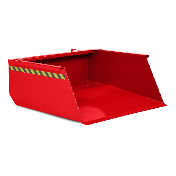 Staplerschaufel Typ RS-150 1740x1900x750mm 1500dm³ RAL 3000 Feuerrot-Beschreibung lesen