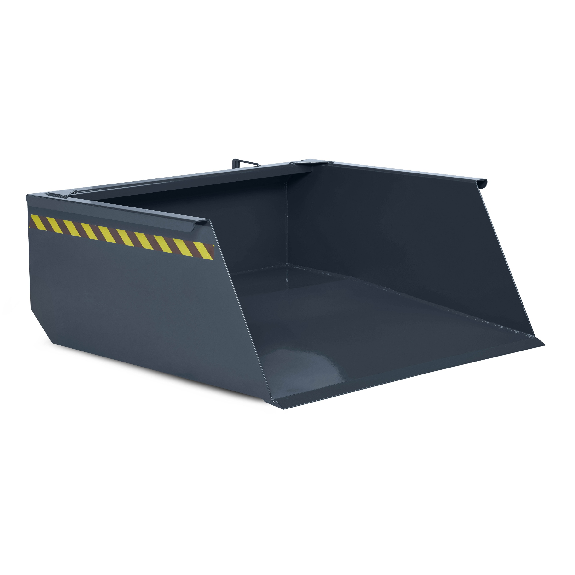 Staplerschaufel Typ RS-150 1740x1900x750mm 1500dm³ RAL 7016 Anthrazitgrau-Beschreibung lesen