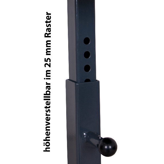ESD-Materialständer, einseitig neigbar mit höhenverstellbarer Ladefläche 760-1160mm ESD-Materialständer, einseitig neigbar mit höhenverstellbarer Ladefläche 760-1160mm-Beschreibung lesen