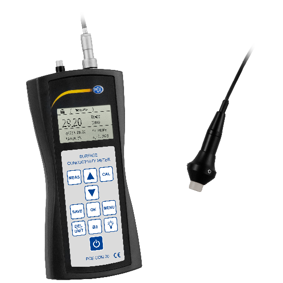 PCE Instruments Conductimètre pour métaux non ferreux PCE-COM 20-Leer más