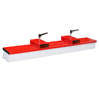 Gabelstapler-Kehrbesen SKB-O 150, lackiert, Feuerrot-Beschreibung lesen