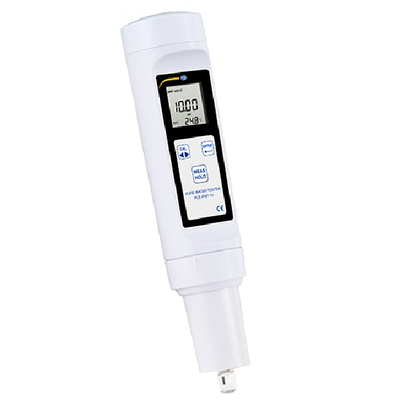 PCE Instruments Salzgehalt Messgerät PCE-PWT 10 |Tester für Reinstwasser |Salzgehalt: 0,00  10.00 ppt-Beschreibung lesen