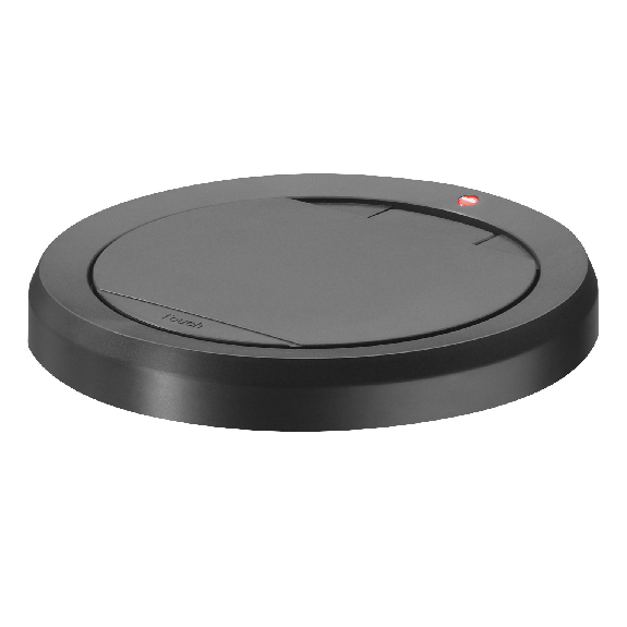 Hailo Deckel Touch mit Klemmring in schwarz für BigBin Touch/XL-Beschreibung lesen