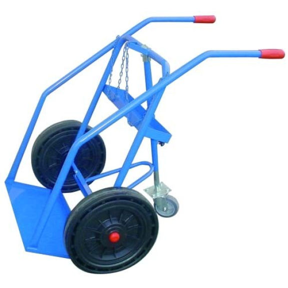 Carro 2 botella. Tripode impinchable 350 kg (bombonas de gas, de oxígeno, acetileno y propano)-Leer más