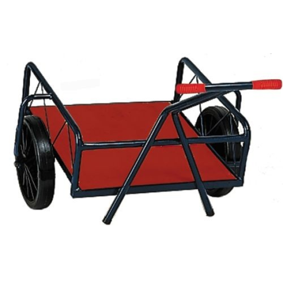 Carro almacen con tirador  ruedas neumáticas. Carro pescatero (300 kg)-Leer más