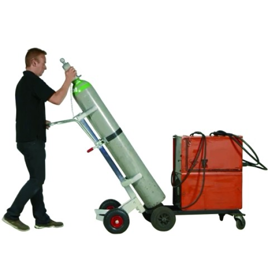 Carrello porta-bottiglia con ruote pneumatiche-Leggi tutto