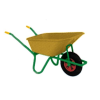 Carretilla de plástico 100 L (agricultura, jardinería)