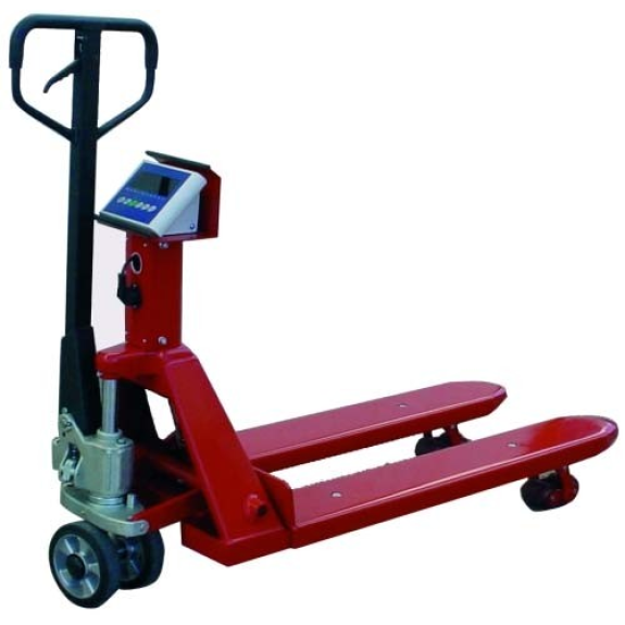 Transpallet pesatore con stampante 1150 x 520 capacità 2000 kg-Leggi tutto