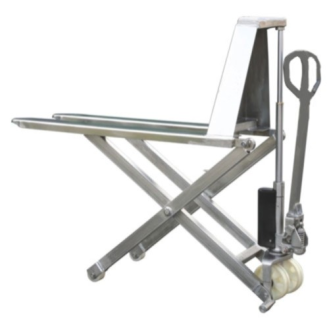 Transpaleta manual de acero inoxidable 1000 kg-Leer más