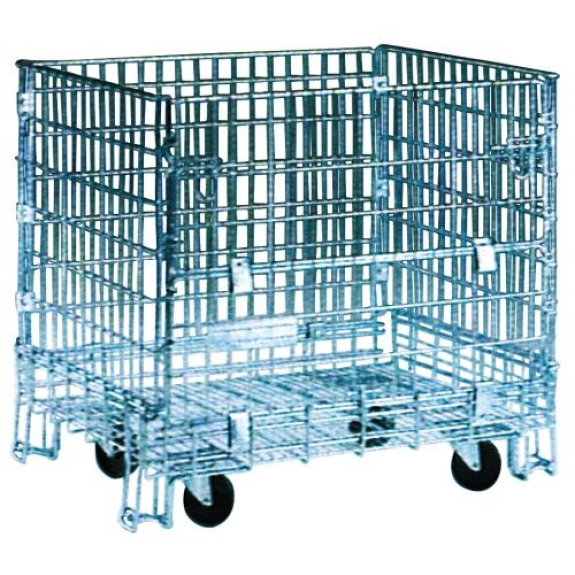Cestón plegable con ruedas (800 kg)-Leer más