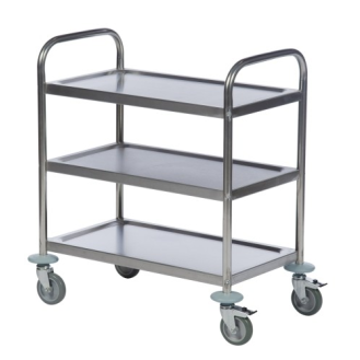 Carro 3 bandejas inox-Leer más
