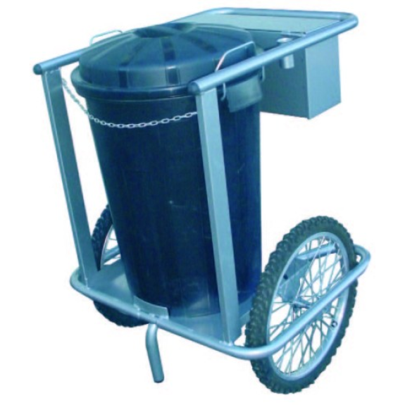 Carro barrendero inoxidable 1 cubo Carro barrendero inoxidable 1 cubo-Leer más